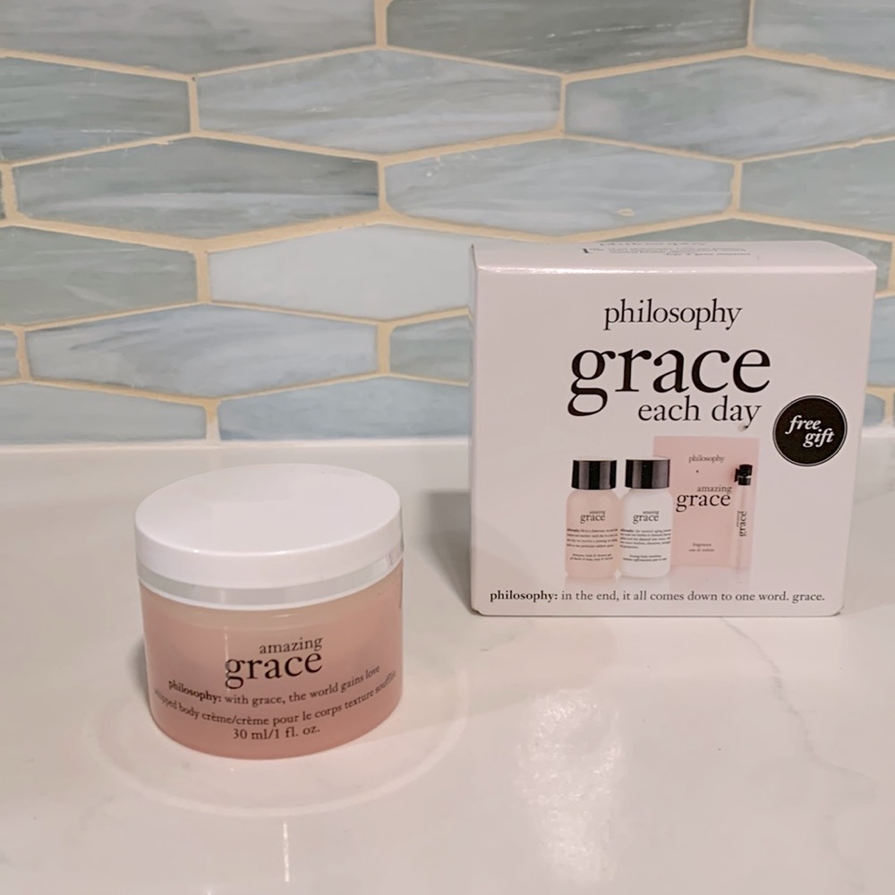 Amazing Grace by Philosophy body cream with free gift